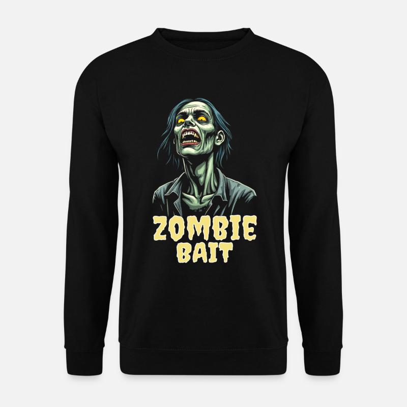 Conception de zombie d’Halloween - Sweat-shirt Unisexe - noir