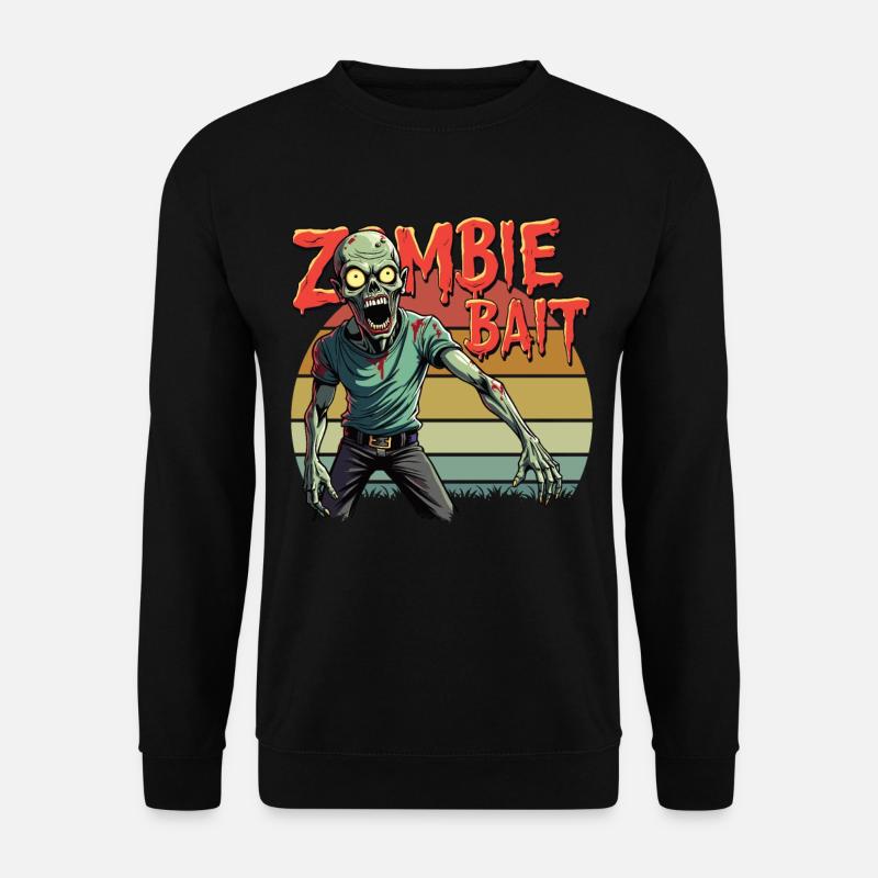 Halloween Zombie Design - Unisex Sweatshirt - black