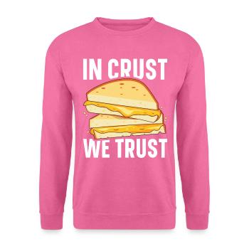 Grillkäse Gegrillter Käse Foodie Käse Sandwich - Unisex Pullover - Pink - Vorne