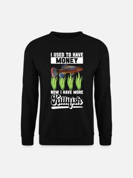 Killifish Quarium Fish - Unisex Sweatshirt - black
