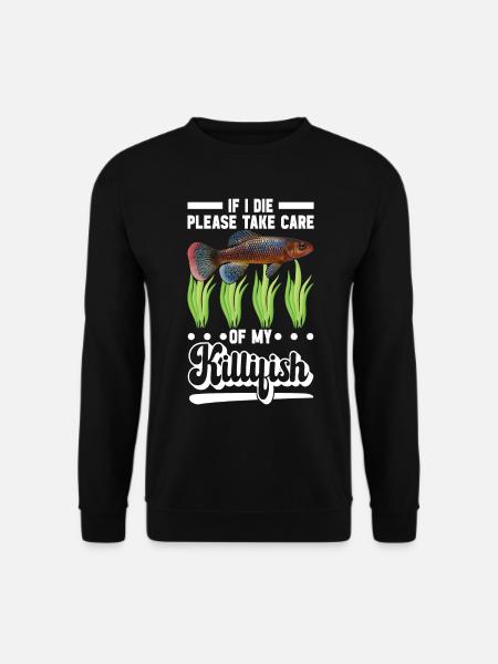 Killifish Quarium Fish - Unisex Sweatshirt - black