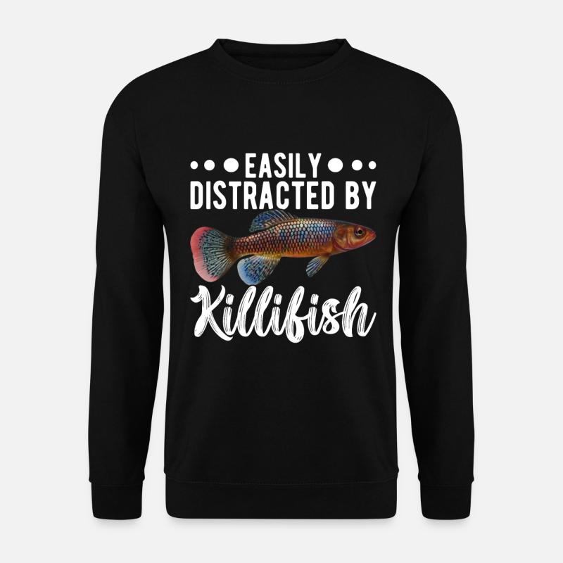 Killifish Quarium Fish - Sweat-shirt Unisexe - noir