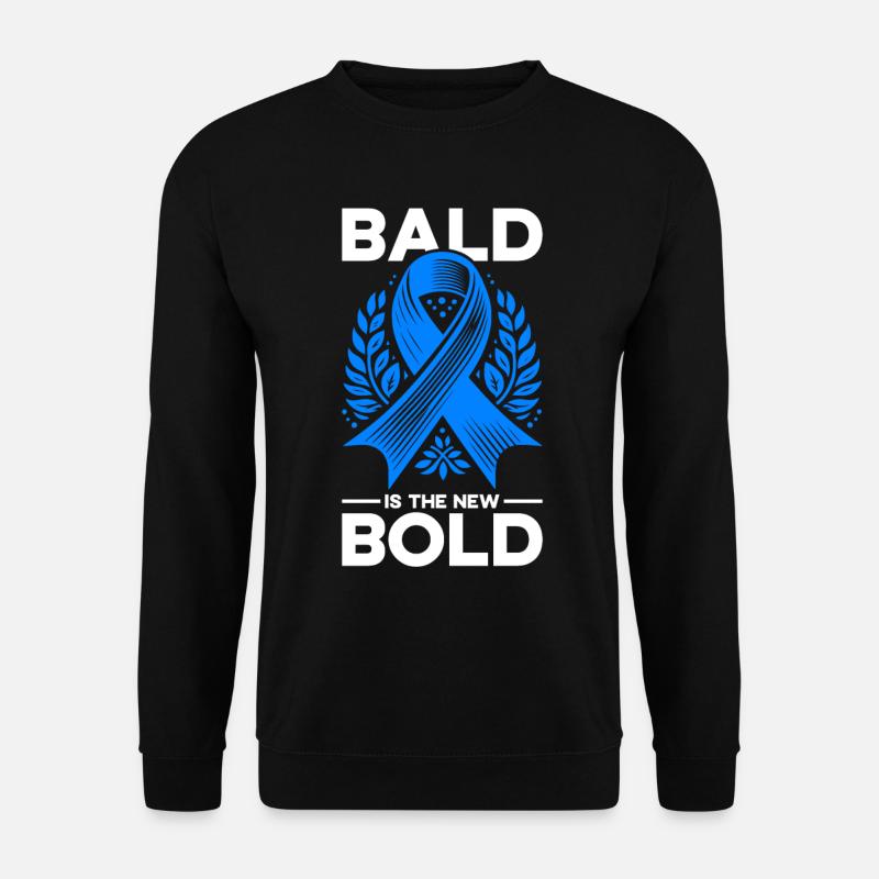 Alopecia Areata Bewusstsein Haarausfall - Unisex Pullover - Schwarz