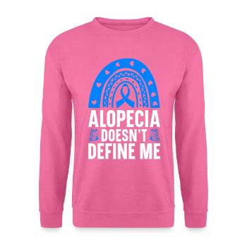 Alopecia Areata Bewusstsein Haarausfall - Unisex Pullover - Pink - Vorne