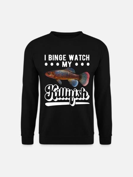 Killifish Quarium Fish - Unisex Sweatshirt - black