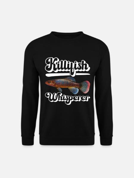 Killifish Quarium Fish - Unisex Sweatshirt - black