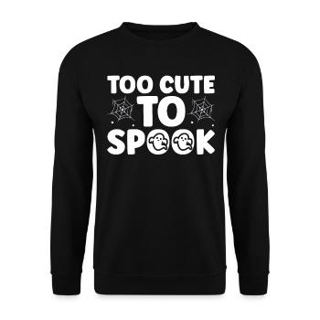 Halloween Costume - Unisex Sweatshirt - black - Front - Alina (178cm) & Michal (187cm)