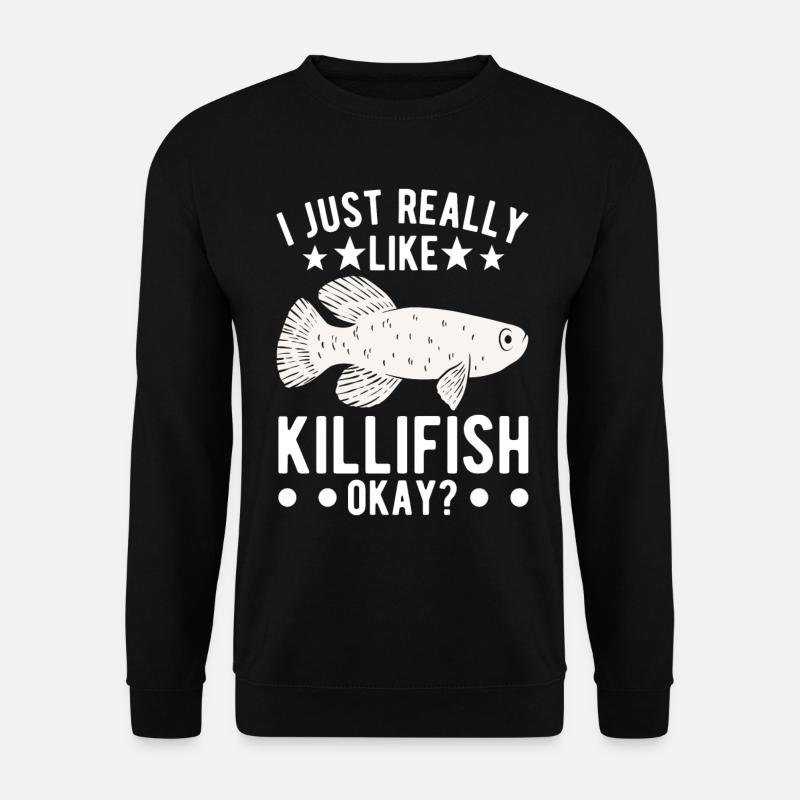 Killifish Quarium Fish - Sweat-shirt Unisexe - noir