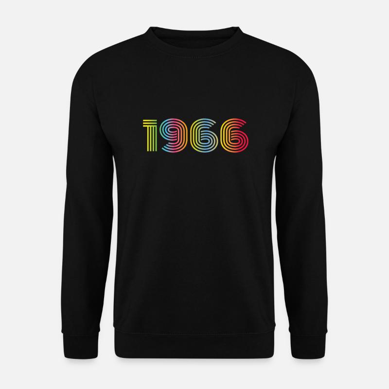 1966 Birthday Funky Year - Unisex Sweatshirt - black