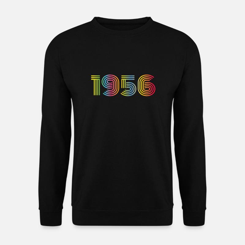 1956 Birthday Funky Year - Unisex Sweatshirt - black