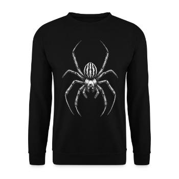 Spider Tarantula Tarantula Love Arachnid Spiders - Unisex Sweatshirt - black - Front - Alina (178cm) & Michal (187cm)