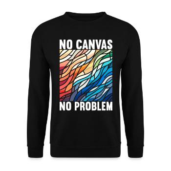 Stained Glass Artist Stained Glass Art - Unisex Sweatshirt - black - Front - Alina (178cm) & Michal (187cm)