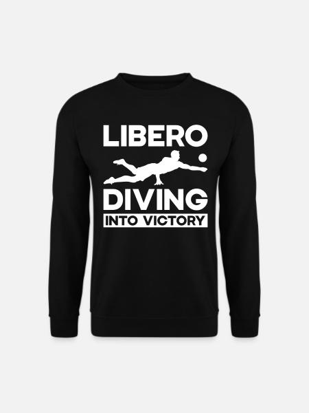 Volleyball Libero - Unisex Sweatshirt - black
