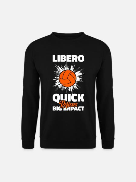 Volleyball Libero - Unisex Sweatshirt - black