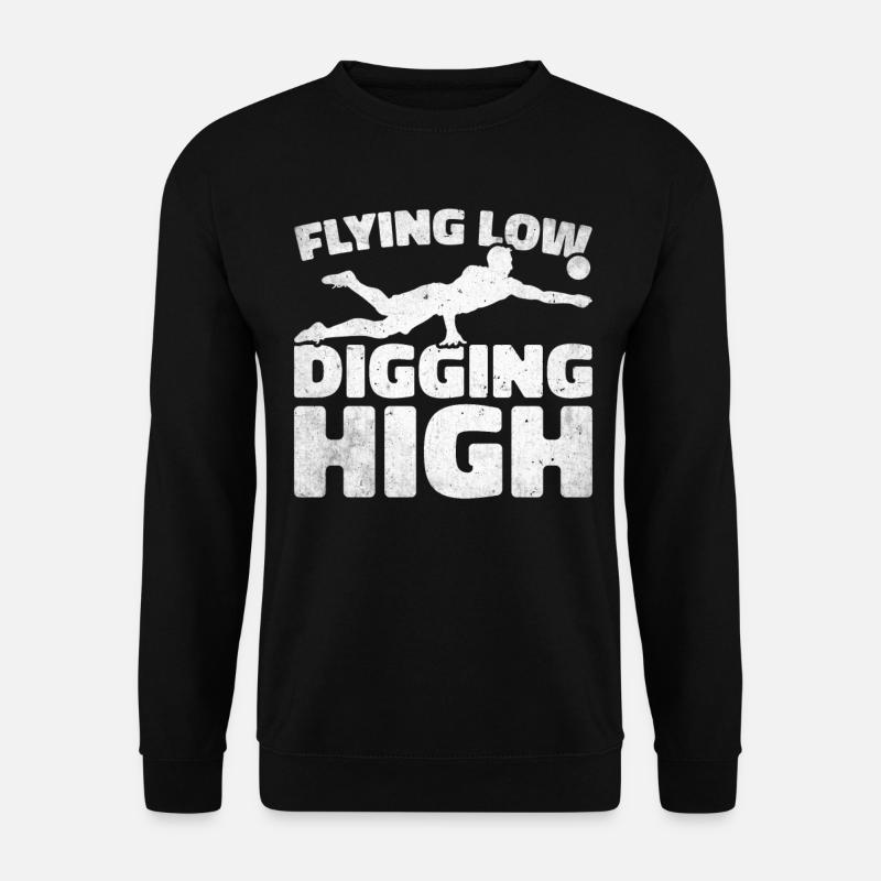 Volleyball Libero - Unisex Pullover - Schwarz