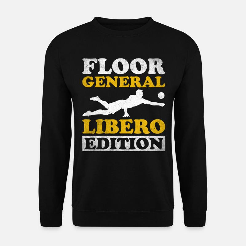 Volleyball Libero - Unisex Pullover - Schwarz