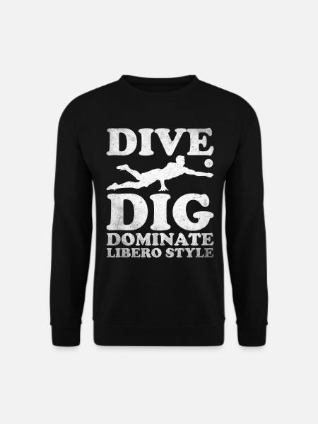 Volleyball Libero - Unisex Sweatshirt - black
