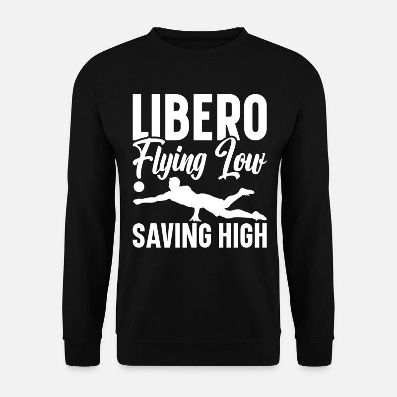 Volleyball Libero - Unisex Pullover - Schwarz