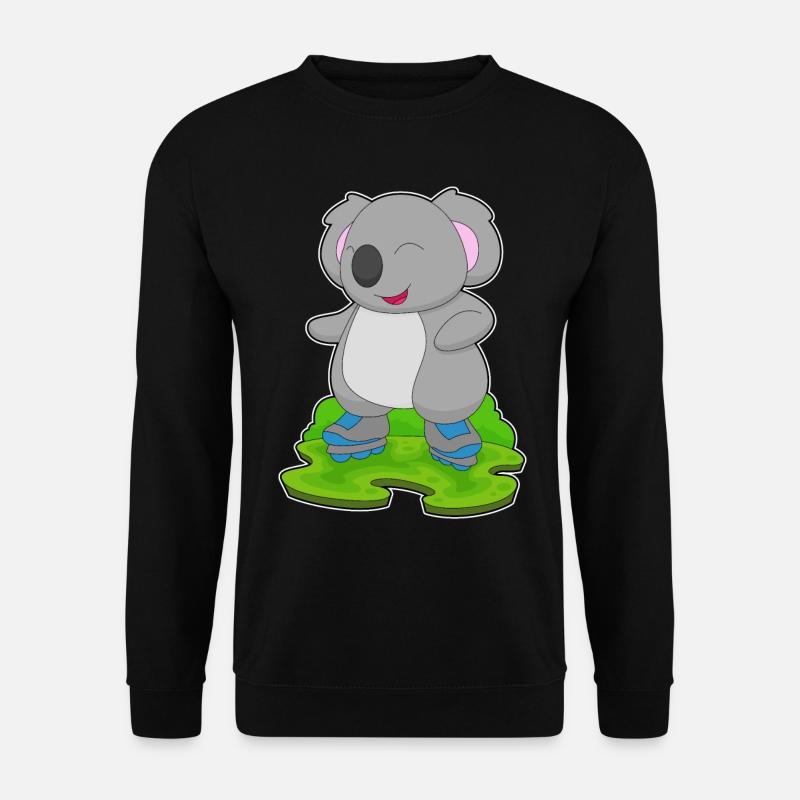 Koala Inline skating Rollschuhe - Unisex Pullover - Schwarz