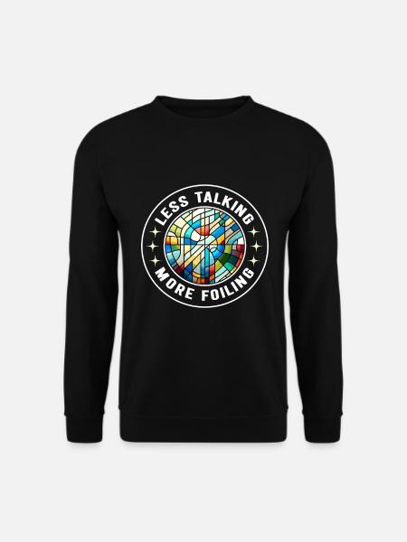 Vitrail artiste Vitrail Art - Sweat-shirt Unisexe - noir