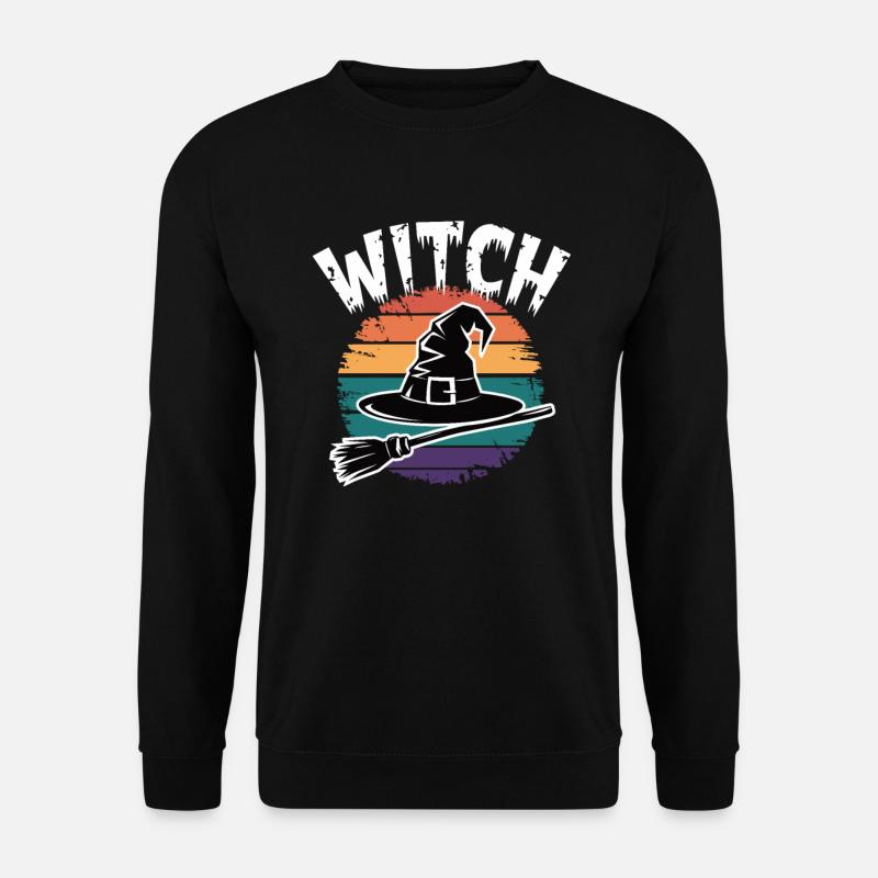 Witch Sunset Design - Unisex Sweatshirt - black