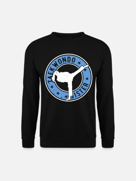 Taekwondo Sœur Taekwondo Combattant Taekwondo - Sweat-shirt Unisexe - noir