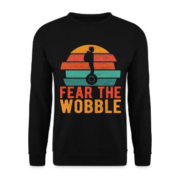 EUC Monowheel - Unisex Sweatshirt - black - Front - Alina (178cm) & Michal (187cm)