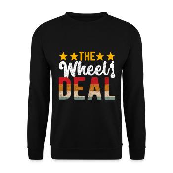 EUC Monowheel - Unisex Sweatshirt - black - Front - Alina (178cm) & Michal (187cm)
