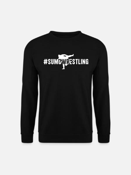 #sumoWrestling - Lutteur de sumo Arts martiaux de sumo - Sweat-shirt Unisexe - noir
