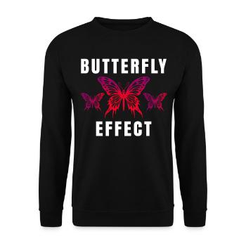 Techno Geschenk Rave Festival Party Musik Tekk EDM - Unisex Pullover - Schwarz - Vorne - Alina (178cm) & Michal (187cm)