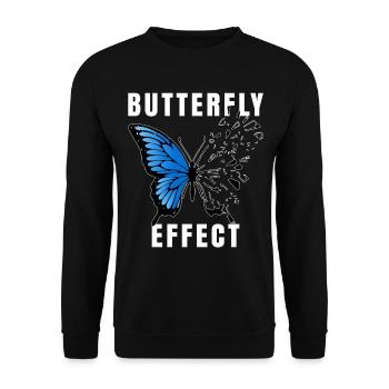 Techno Geschenk Rave Festival Party Musik Tekk EDM - Unisex Pullover - Schwarz - Vorne - Alina (178cm) & Michal (187cm)