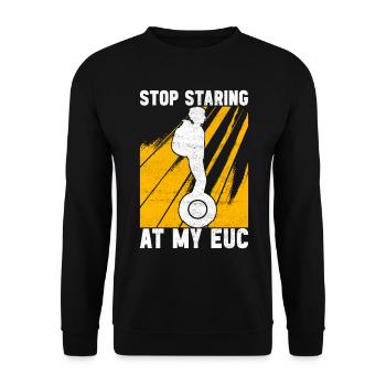 EUC Monoroue - Sweat-shirt Unisexe - noir - Devant - Alina (178cm) & Michal (187cm)
