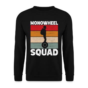 EUC Monowheel - Unisex Sweatshirt - black - Front - Alina (178cm) & Michal (187cm)
