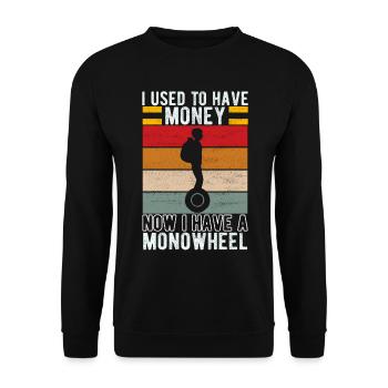 EUC Monowheel - Unisex Pullover - Schwarz - Vorne - Alina (178cm) & Michal (187cm)