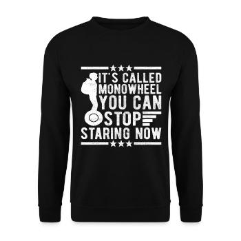 EUC Monoroue - Sweat-shirt Unisexe - noir - Devant - Alina (178cm) & Michal (187cm)