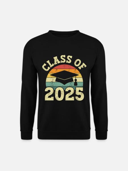 Class Of 2025 Schulabschluss - Unisex Pullover - Schwarz