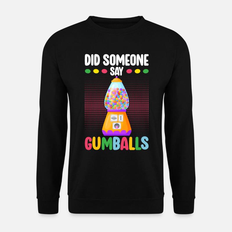 Gumball Machine Kaugummiautomat - Unisex Pullover - Schwarz