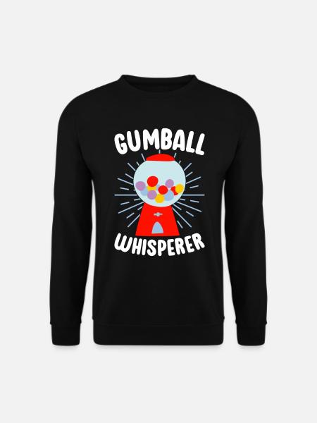 Gumball Machine Chewing Gum Machine - Unisex Sweatshirt - black