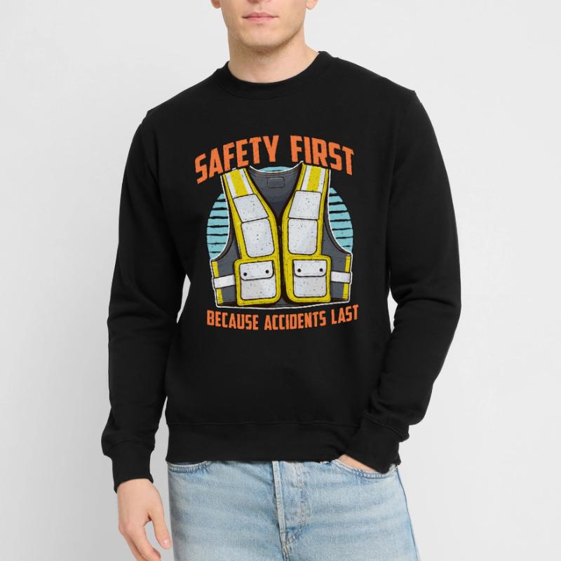Agent de sécurité Agent de sécurité d’abord Agent de sécurité publique Sweat-shirt Unisexe