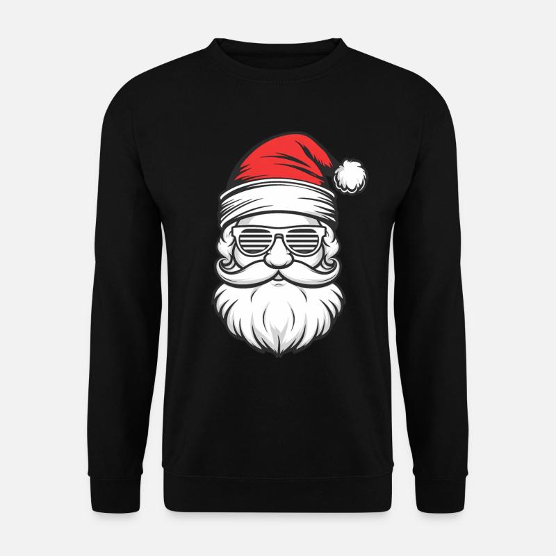 Weihnachtsmann Père Noël Noël Weihnachten - Sweat-shirt Unisexe - noir