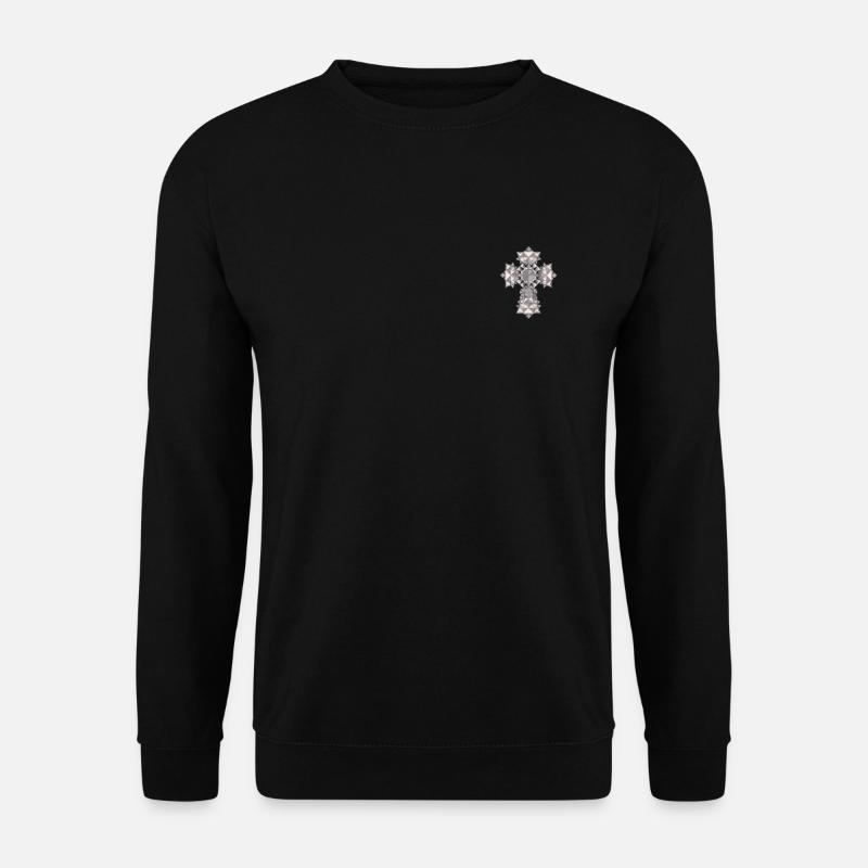 Jesus Christus Christlich Christentum Gott Bibel - Unisex Pullover - Schwarz