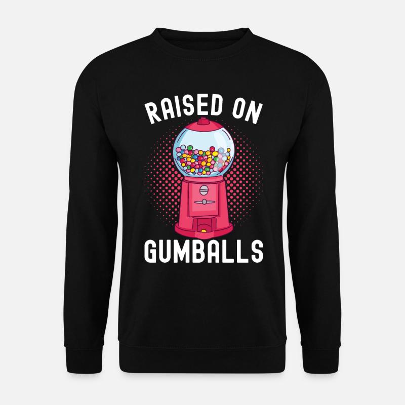 Machine à boules de gomme - Sweat-shirt Unisexe - noir