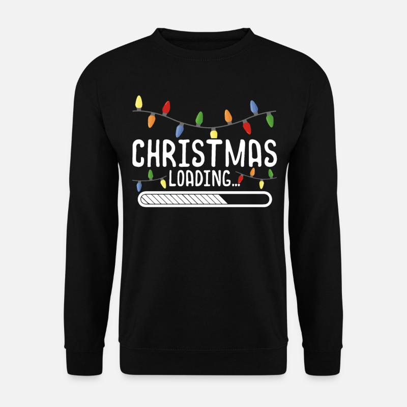 Christmas Is Loading - Unisex Sweatshirt - black