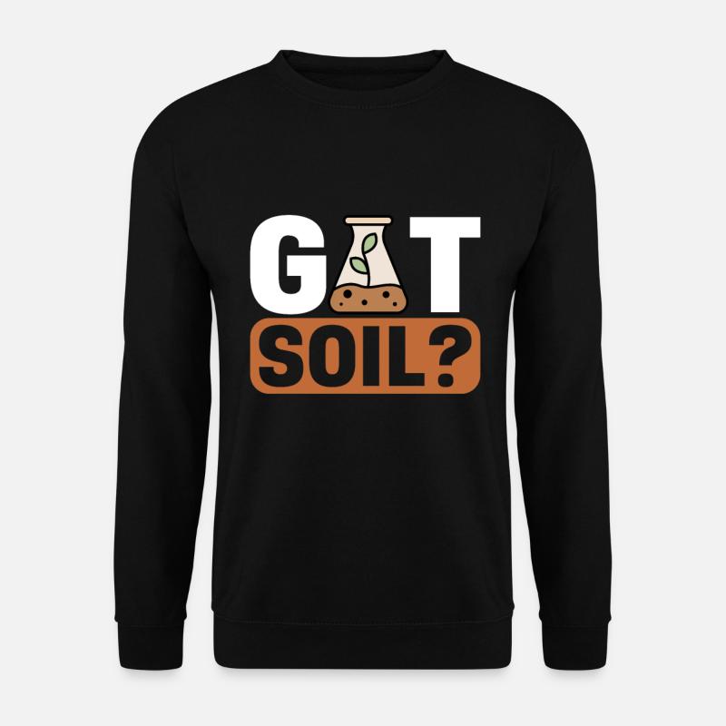 Bodenwissenschaftler Science du sol - Sweat-shirt Unisexe - noir