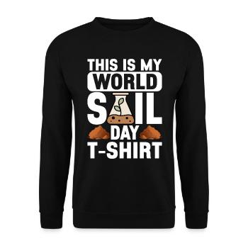 Bodenwissenschaftler Soil Science - Unisex Pullover - Schwarz - Vorne - Alina (178cm) & Michal (187cm)
