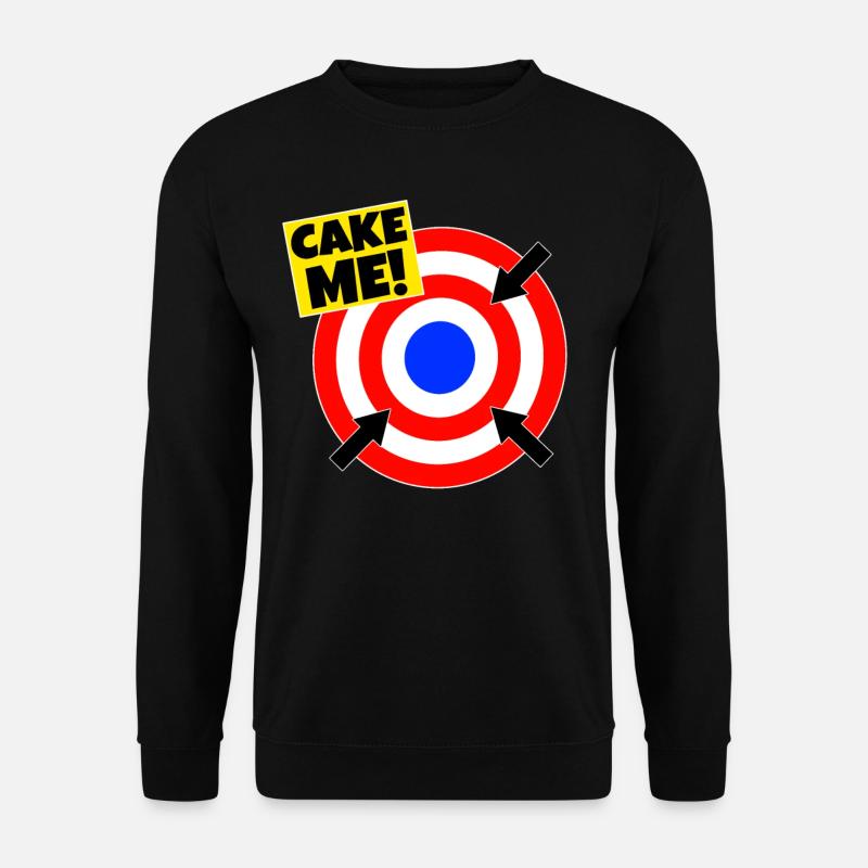 CAKE ME - Unisex Pullover - Schwarz