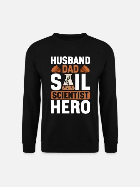 Bodenwissenschaftler Science du sol - Sweat-shirt Unisexe - noir