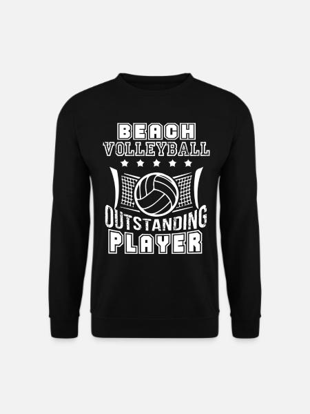 Beach Volleyball Outstanding Player - Unisex Sweatshirt - black