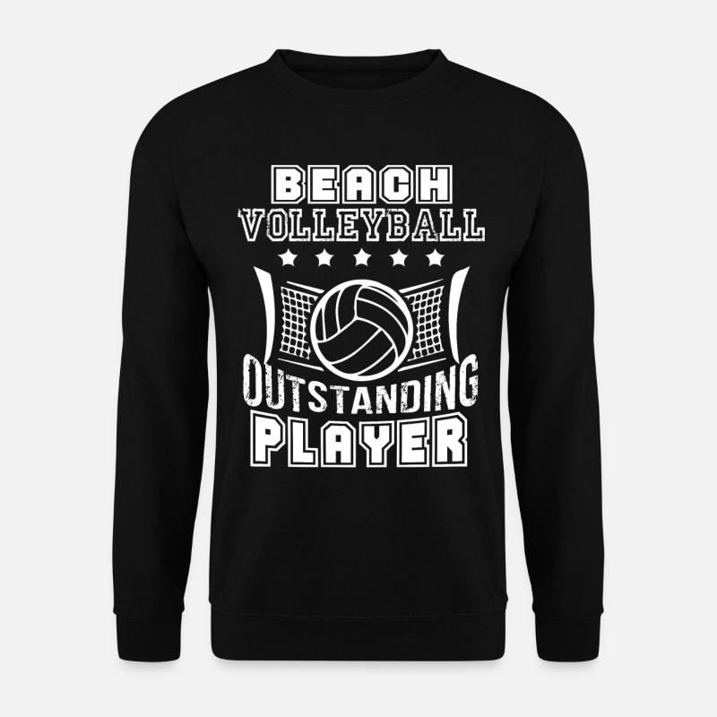 Beach Volleyball Outstanding Player - Unisex Sweatshirt - black