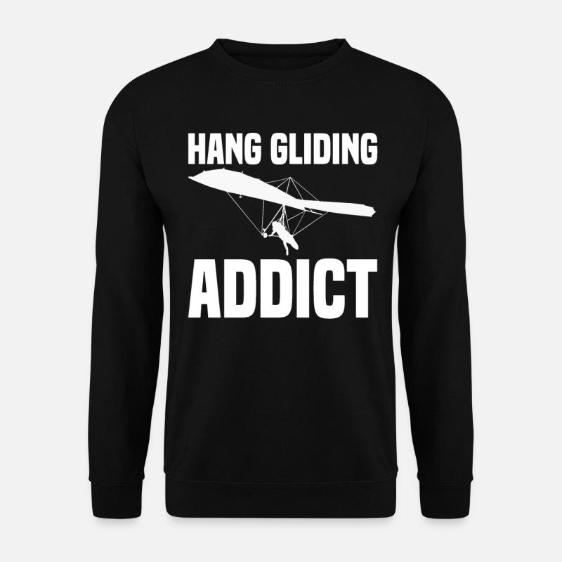Deltaplane Parapente Deltaplane - Sweat-shirt Unisexe - noir